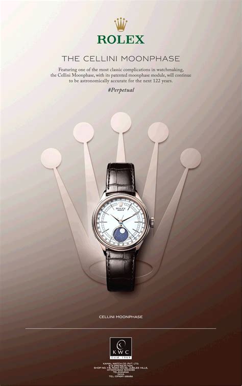 rolex watch advertising rules